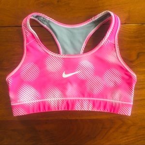 Pink Nike Sports Bra